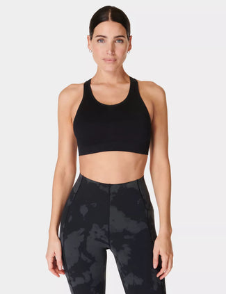 Stamina Seamless Sports Bra - Black