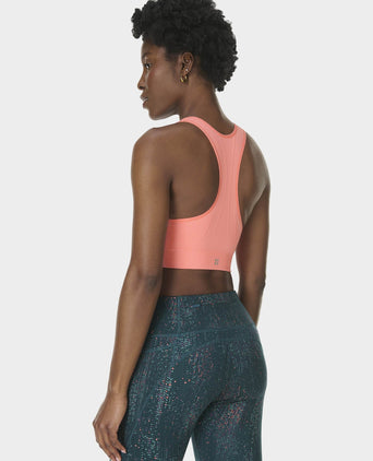 Stamina Seamless Sports Bra - Melon Pink