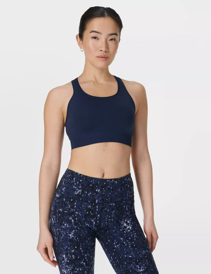 Sweaty Betty Stamina Seamless Sports Bra - Navy Blueimages1- The Sports Edit