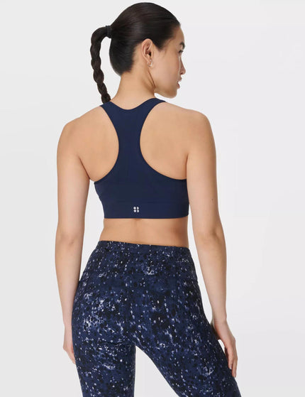 Sweaty Betty Stamina Seamless Sports Bra - Navy Blueimages2- The Sports Edit
