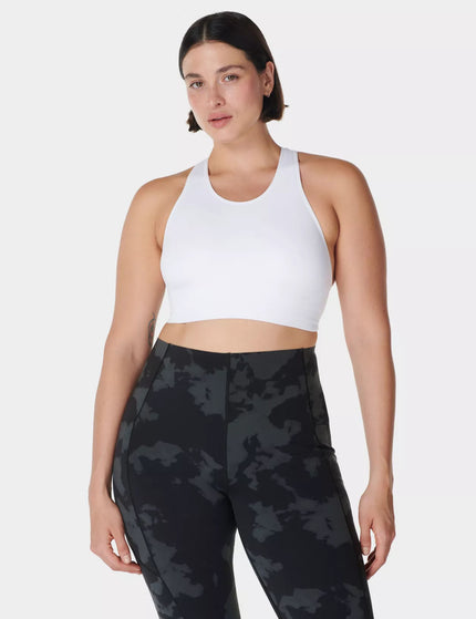 Sweaty Betty Stamina Seamless Sports Bra - Whiteimages1- The Sports Edit