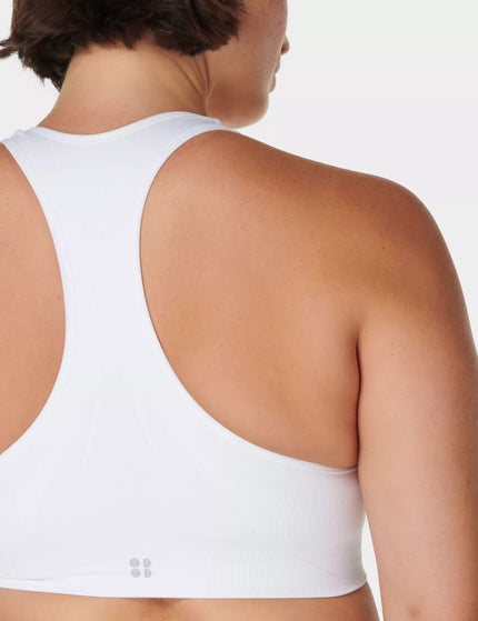 Sweaty Betty Stamina Seamless Sports Bra - Whiteimages4- The Sports Edit