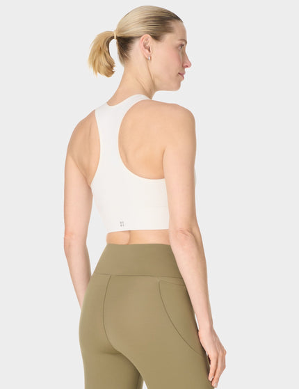 Sweaty Betty Stamina Soft Touch Voop Bra - Lily Whiteimages4- The Sports Edit