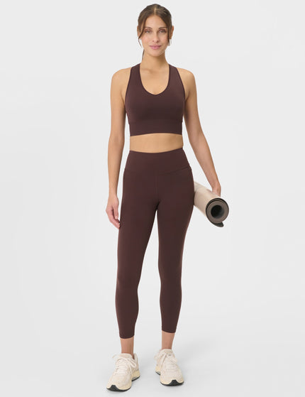 Sweaty Betty Stamina Soft Touch Voop Bra - Sable Brownimages6- The Sports Edit