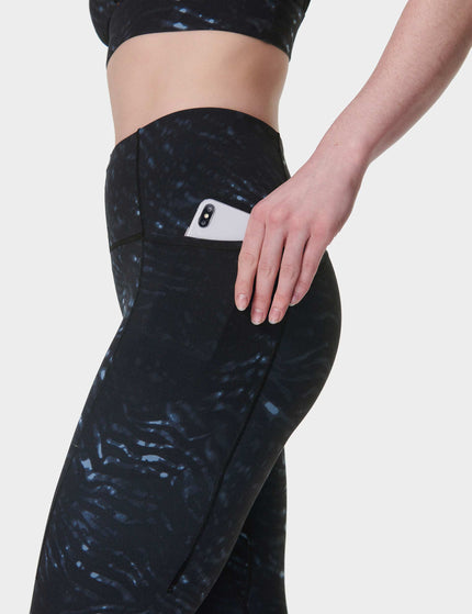 Sweaty Betty Super Soft 7/8 Yoga Leggings - Blue Tundra Tiger Printimages4- The Sports Edit