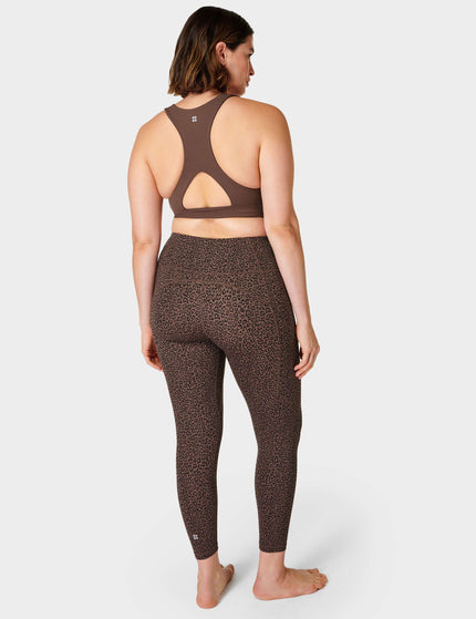 Sweaty Betty Super Soft 7/8 Yoga Leggings - Brown Leopard Marking Printimages2- The Sports Edit
