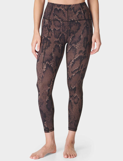 Sweaty Betty Super Soft 7/8 Yoga Leggings - Brown Python Printimages1- The Sports Edit