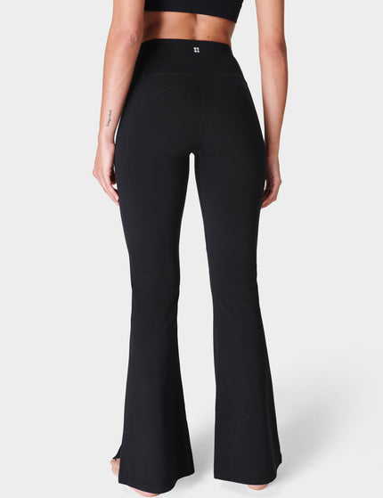 Sweaty Betty Super Soft Flare Yoga Trousers - Blackimages2- The Sports Edit