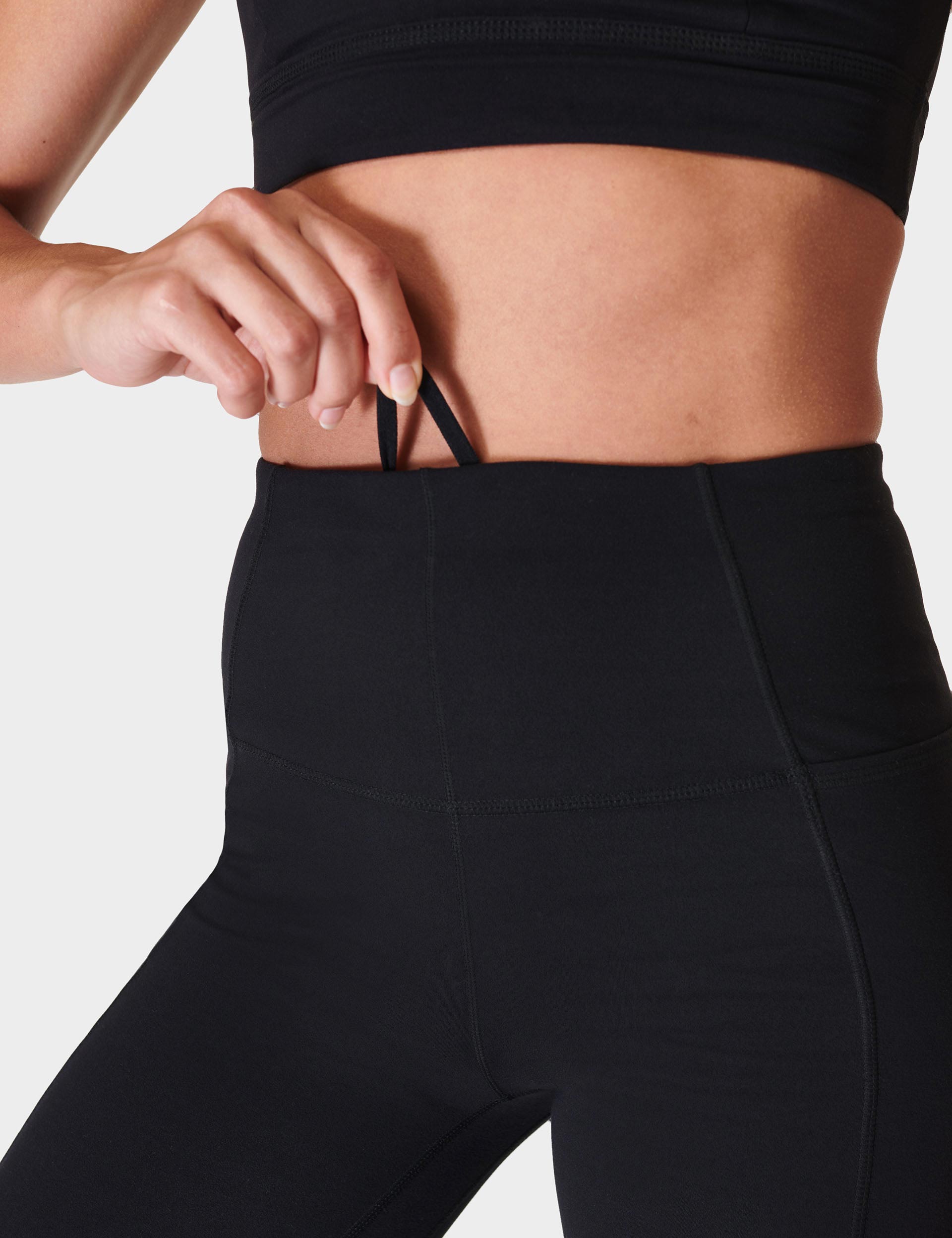 Sweaty Betty Super Soft Flare Yoga Trousers -Black The Sports Edit