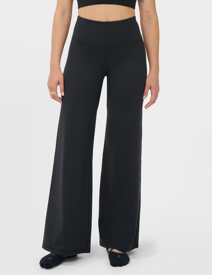 Sweaty Betty Super Soft Wide Leg Trouser 30" - Blackimages1- The Sports Edit