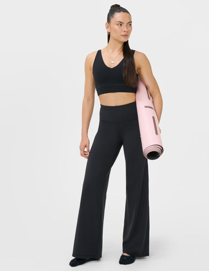 Sweaty Betty Super Soft Wide Leg Trouser 30" - Blackimages5- The Sports Edit