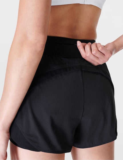 Sweaty Betty Tempo Run Shorts - Blackimages4- The Sports Edit