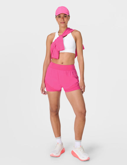 Sweaty Betty Tempo Run Shorts - Fuchsia Pinkimages7- The Sports Edit