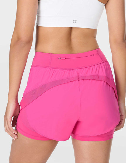 Sweaty Betty Tempo Run Shorts - Fuchsia Pinkimages2- The Sports Edit