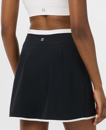 Tennis Skort - Black/White