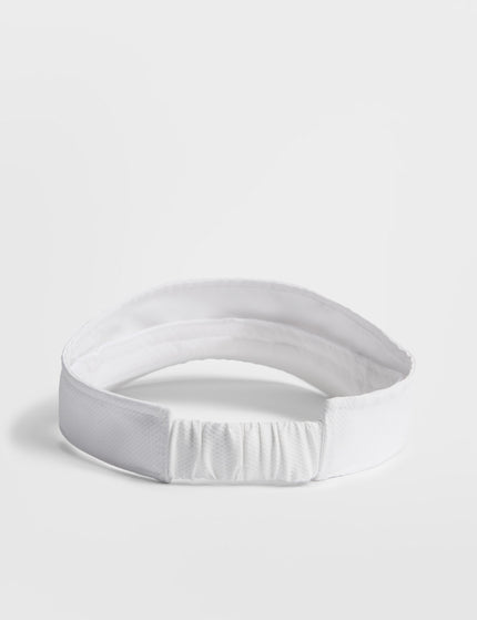 Sweaty Betty The Volley Visor - White/Courtside Greenimages6- The Sports Edit