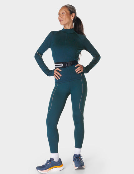 Sweaty Betty Therma Boost Running Leggings - Deep Greenimages7- The Sports Edit