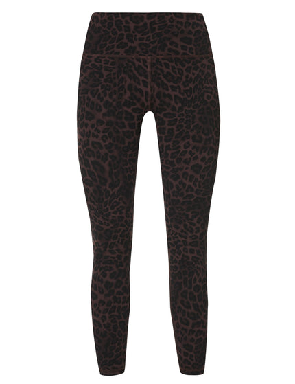 Sweaty Betty Ultimate Studio 7/8 Yoga Leggings - Brown Leopard Skin Printimages8- The Sports Edit