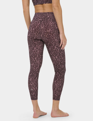 Ultimate Studio 7/8 Leggings - Brown Soft Dot Print