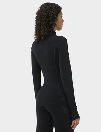 Ultimate Studio Grippy Half Zip - Black