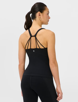 Ultimate Studio Strappy Tank - Black