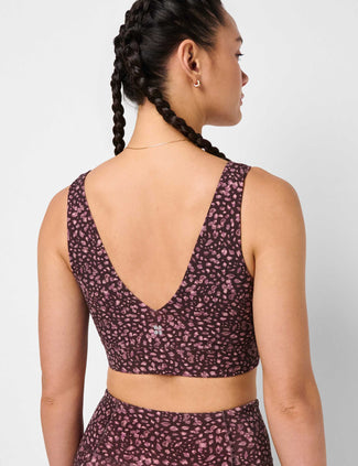 Ultimate Studio Voop Bra - Brown Soft Dot Print