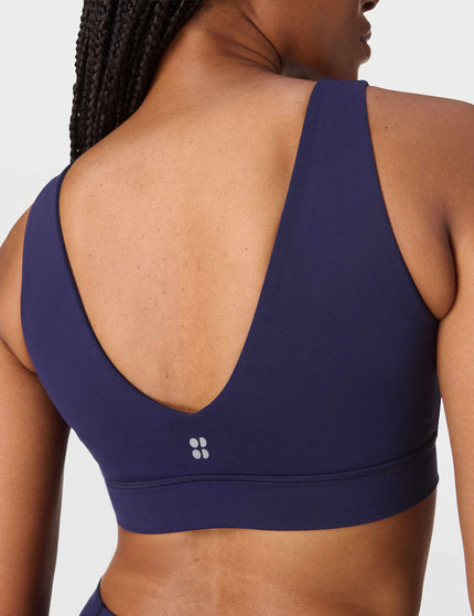 Sweaty Betty Ultimate Studio Voop Bra - Midnight Navy Blueimages4- The Sports Edit