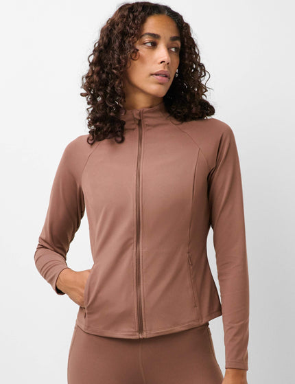 Sweaty Betty Ultimate Studio Zip Up - Chestnut Brownimages1- The Sports Edit