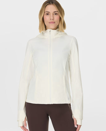 Ultimate Train Water Resistant Jacket - Lily White