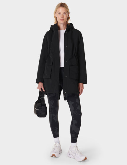 Sweaty Betty Winter Stride Waterproof Parka - Blackimages7- The Sports Edit