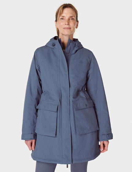 Sweaty Betty Winter Stride Waterproof Parka - Endless Blueimages1- The Sports Edit