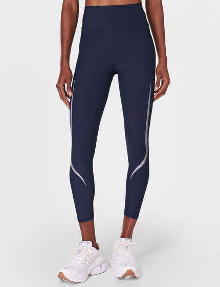 Sweaty Betty Zero Gravity 7/8 Illuminate Running Tight - Navy Blueimages1- The Sports Edit