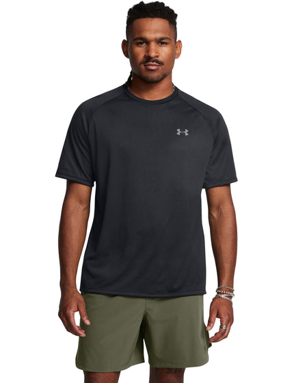 Under Armour Tech 2.0 Short Sleeve Tee - Black/Graphiteimages1- The Sports Edit