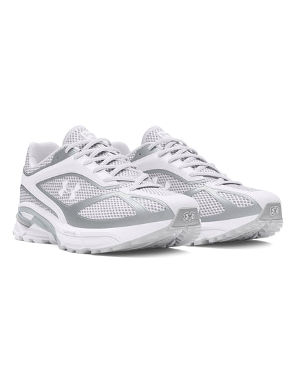 Under Armour Apparition Shoes - White/Metallic Silver/Halo Grayimages2- The Sports Edit
