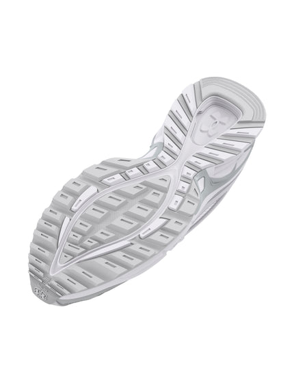 Under Armour Apparition Shoes - White/Metallic Silver/Halo Grayimages5- The Sports Edit