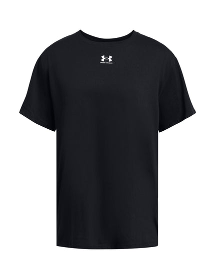 Under Armour Campus Oversize Short Sleeve - Black/Whiteimages3- The Sports Edit