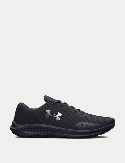 Under Armour Charged Pursuit 3 Running Shoes - Black/Metallic Silverimages1- The Sports Edit