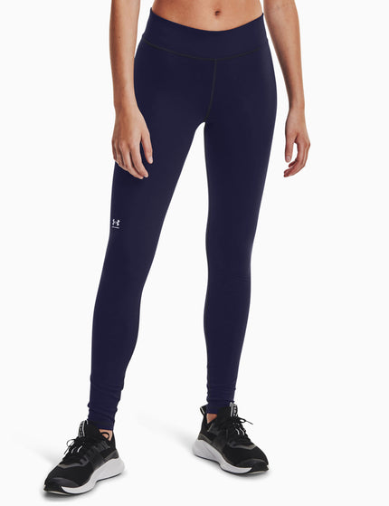 Under Armour ColdGear Leggings - Midnight Navy/Whiteimages1- The Sports Edit