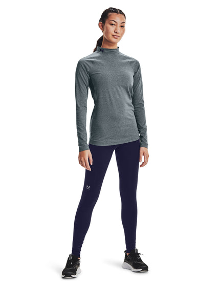 Under Armour ColdGear Leggings - Midnight Navy/Whiteimages4- The Sports Edit