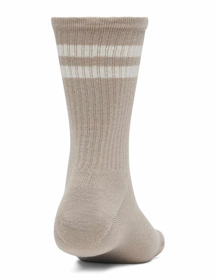 Under Armour Essential 6-Pack Crew Socks - Timberwolf Taupe/White/Stoneimages3- The Sports Edit