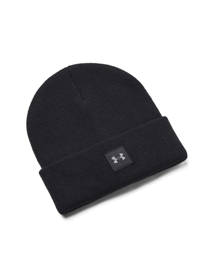 Under Armour Halftime Cuff Beanie - Black/Castlerockimages1- The Sports Edit