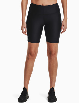 HeatGear Bike Shorts - Black/White