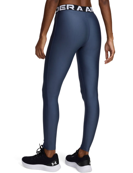 Under Armour HeatGear Leggings - Downpour Grey/Whiteimages2- The Sports Edit