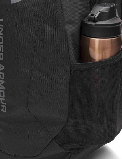 Under Armour Hustle Lite Backpack - Black/Castlerockimages4- The Sports Edit