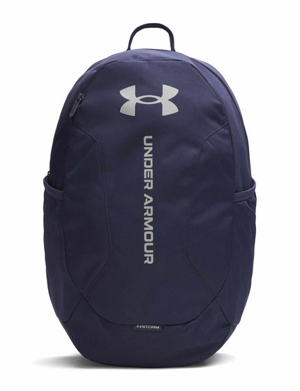 Under Armour Hustle Lite Backpack - Midnight Navy/Steelimages1- The Sports Edit