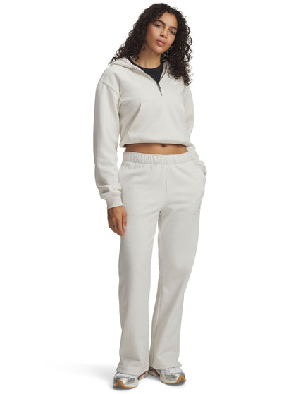 Under Armour Icon Vida Fleece Pants - Summit Whiteimages4- The Sports Edit