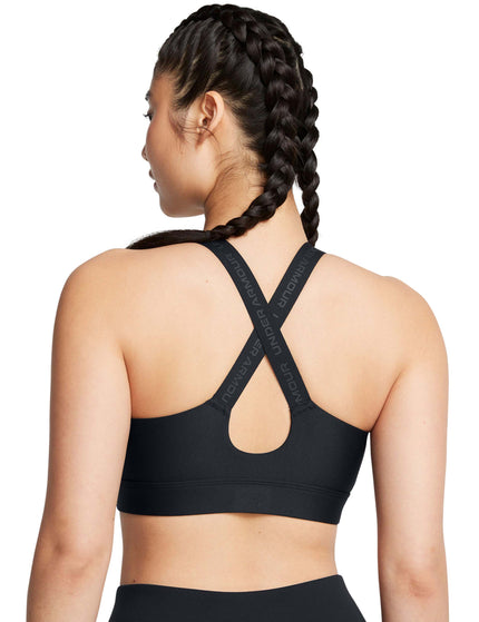 Under Armour Infinity 2.0 High Zip Sports Bra - Blackimages2- The Sports Edit