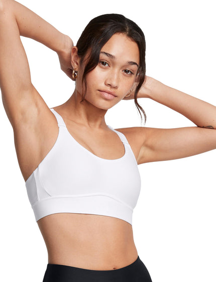 Under Armour Infinity 2.0 Mid Sports Bra - Whiteimages1- The Sports Edit