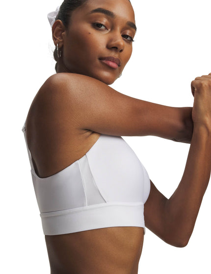 Under Armour Infinity 2.0 Mid Sports Bra - Whiteimages4- The Sports Edit
