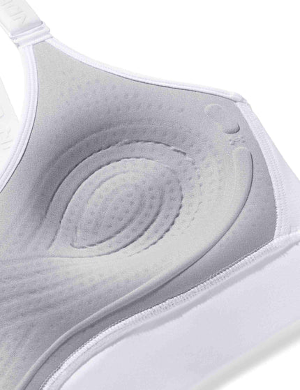 Under Armour Infinity 2.0 Mid Sports Bra - Whiteimages5- The Sports Edit